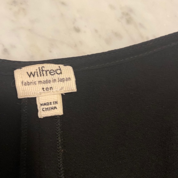 Wilfred Black Gathered Dress - Picture 3 of 6